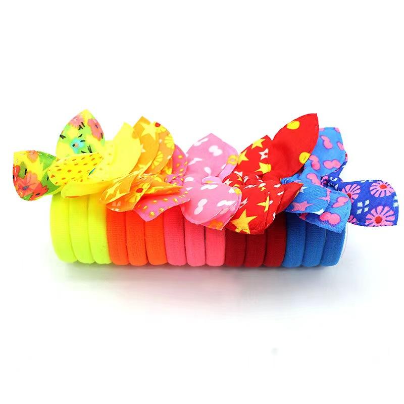 10 шт., эластичные резинки для волос для девочек, детские аксессуары для волос, резинка для волос для девочек, резинки для волос, ленты для девочек, бесплатная доставка