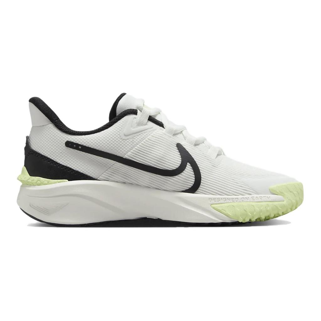 Nike Кроссовки детские Star Runner 4 GS Summit White Black Barely-Volt DX7615-102