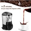 220V Coffee Maker Drip Type Semi-automatic Machine Cafe Americano Espresso Cafe Household Cappuccino Latte Maker 300W