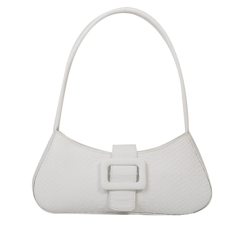 Французская сумка на плечо подмышку 2025 лето новая трендовая модная сумка-багет повседневная конфетного цвета маленькая квадратная сумка