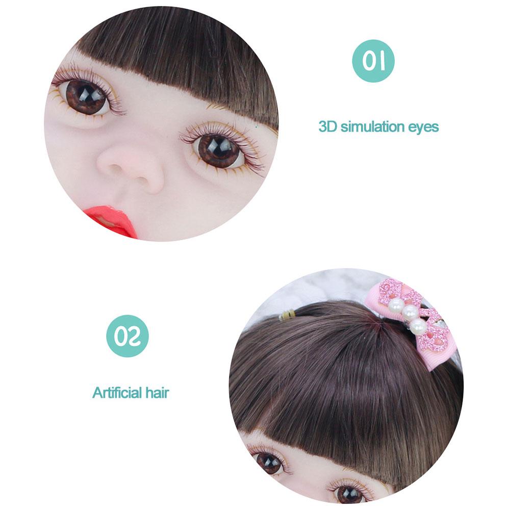 53 см кукла-симулятор реборн кукла писающая виниловая кукла-младенец детские игрушки
