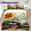Sam & Max Hit the Road Pattern Bedding,Quilt Set Quilt Cover Pillowcase Home Birthday Gift (1*duvet cover+2*pillowcase,without core)XSJT0917455