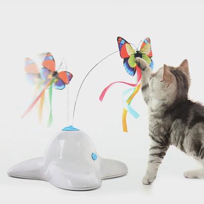 [Pet] Электрическая вращающаяся бабочка 5000 для кошек
