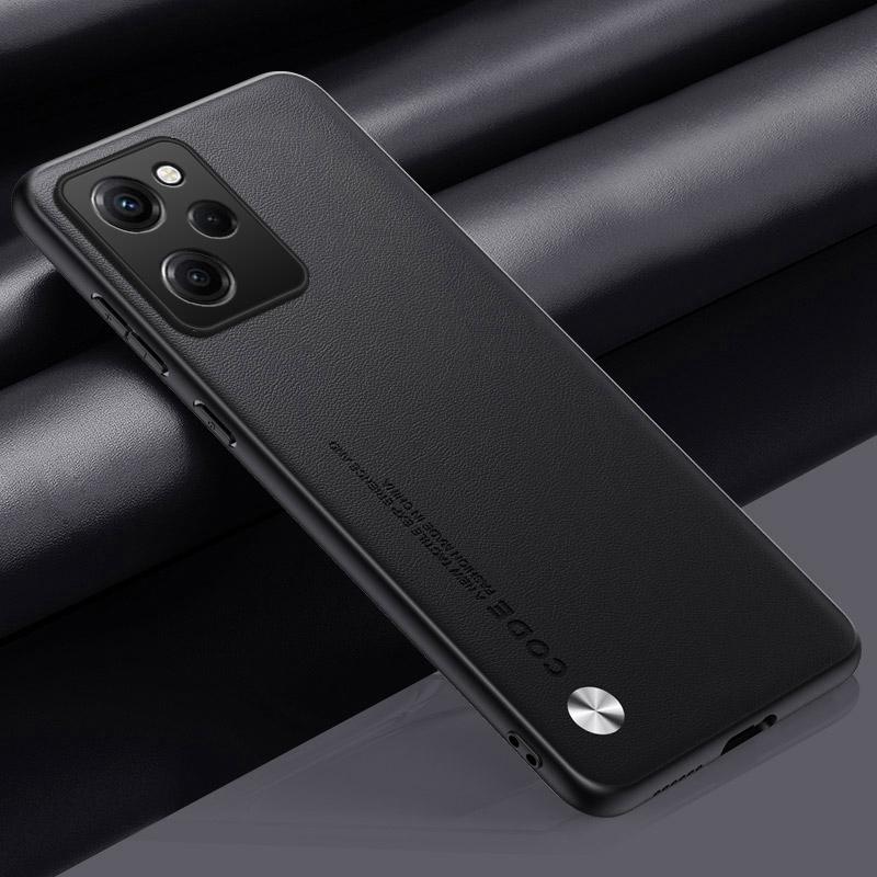 For Poco X5 Pro X5Pro Case PU Leather Phone Case For Xiaomi Poco X5 PocoX5 Pro Back Cover Silicone Shockproof Protection