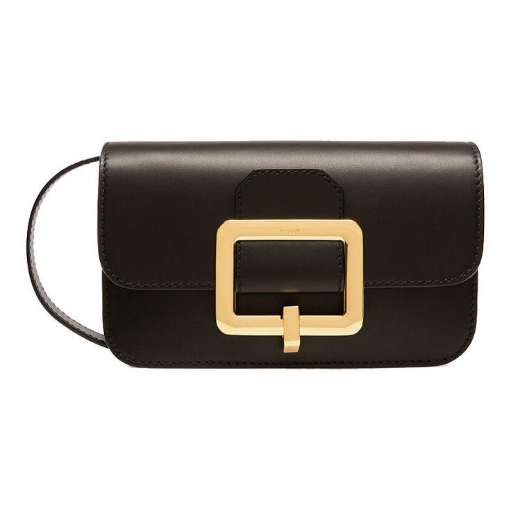 Bally Кожаная сумка-клатч через плечо Поясная сумка Женские сумки Черная JANELLE-S-30