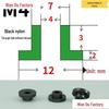 T-Shaped Nylon Insulating Bushing Spacer for M3-M35 Threads