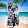 J-Jose Madero Singer Microfiber Printed Beach Towel Mountain Climbing Yoga Beach Swimming Running Absorbent Soft Towel