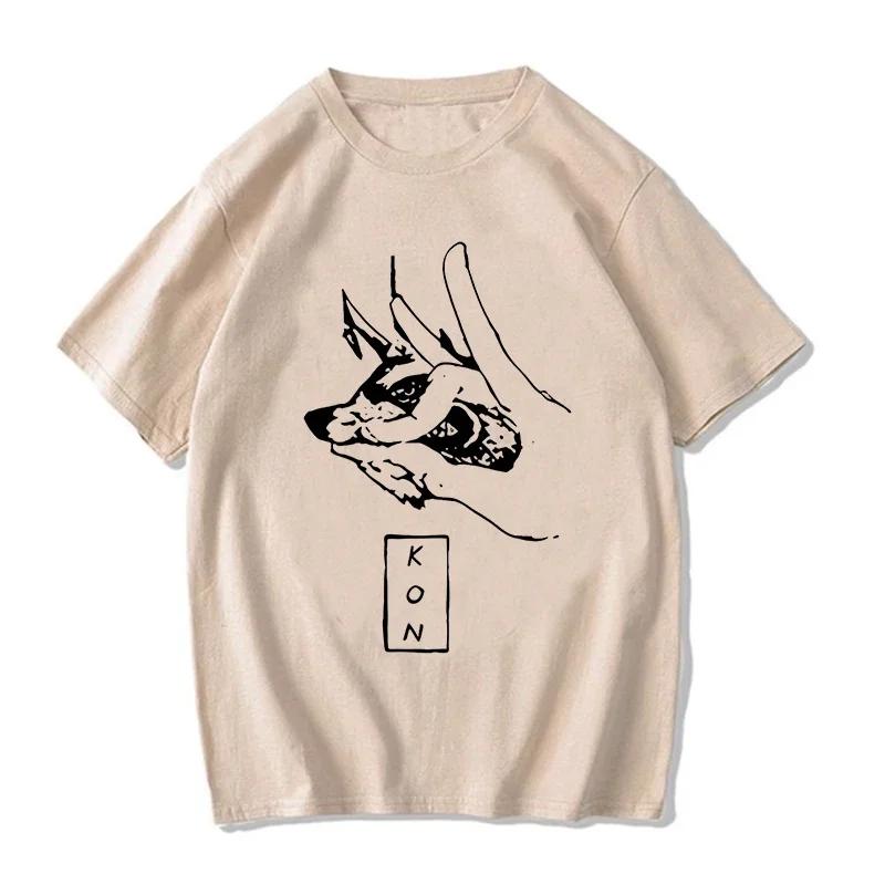 Унисекс унисекс японская аниме бензопила женская футболка мультфильм Pochita футболка Makima Harajuku графические футболки одежда топы футболка унисексga