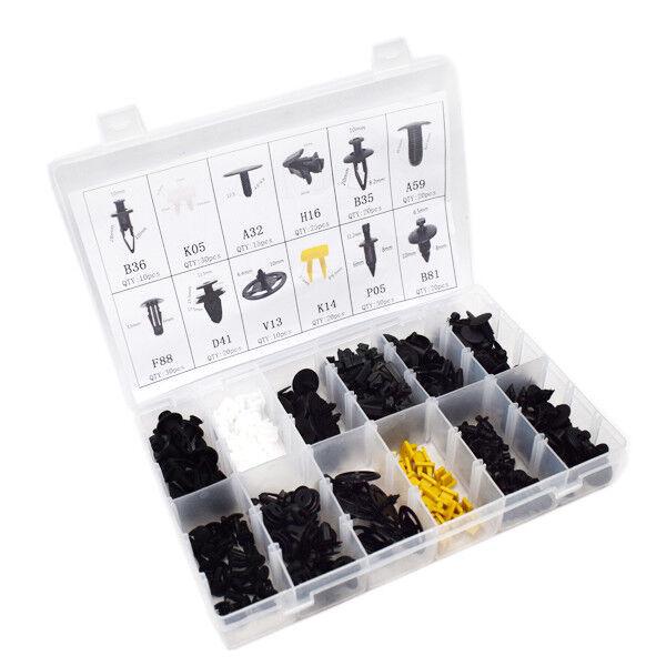 Box of 250 Snap Fasteners for Nissan & Toyota Mudguards & Hood Insulation (HE04).