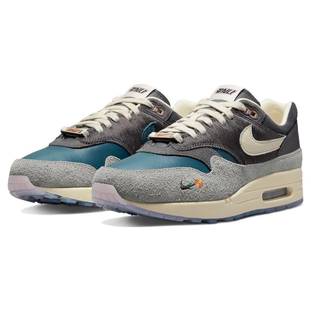 Kasina x Nike Air Max 1 SP Won-Ang - Серые Унисекс Кроссовки Частично-Серый Железо-Серый Темно-Дымчато-Серый DQ8475-001