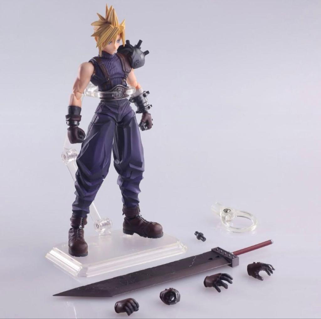 [USED] FINAL FANTASY VII Cloud Strife Bring Arts