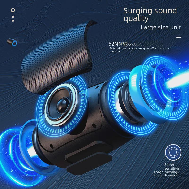 Беспроводная Bluetooth-колонка с TWS, Длительный срок службы батареи, Компактный дизайн, Высокая громкость