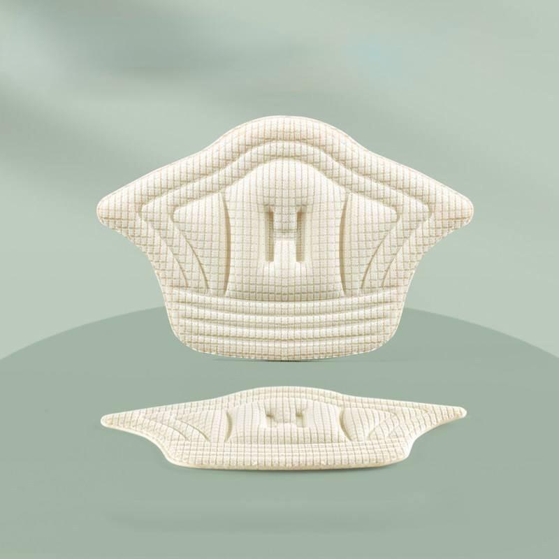 Комплект из 2 кроссовок, накладная стелька, накладка на пятку, регулируемый размер, противоабразивная подушечка для ног, защита пятки