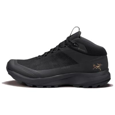 Ботинки для хайкинга Aerios FL 2 Mid GTX Удобные Прочные Водонепроницаемые Дышащие Поддерживающие Женские походные ботинки Черный X000006337-BLACK/BLACK