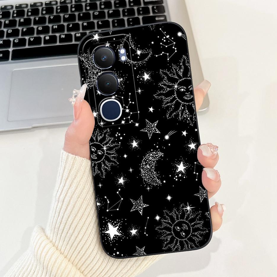 Чехол для Vivo Y19s V2419 Новый Уникальный Конфетный Расписной Чехол 6.68'' Ударопрочный Чехол для Телефона Для Vivo Y19s Y 19 s VivoY19s 4G Мягкий Чехол