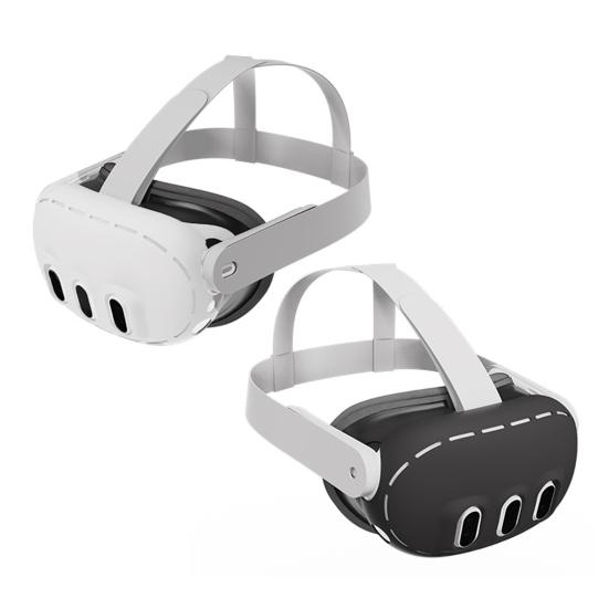 Силиконовый защитный чехол для VR-гарнитуры Oculus Quest3, устойчивый к царапинам, пыле- и водостойкий защитный чехол для очков VR, аксессуары