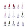 Christmas Gnome Ornaments Plush Faceless Doll Xmas Tree Hanging Decoration for Holiday Home Tree Decor