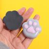 TPR Cartoon Fidget Toy Silicone Pinch Decompression Toy Mini Cat Paw Squeeze Toy  Kids Tricky Doll