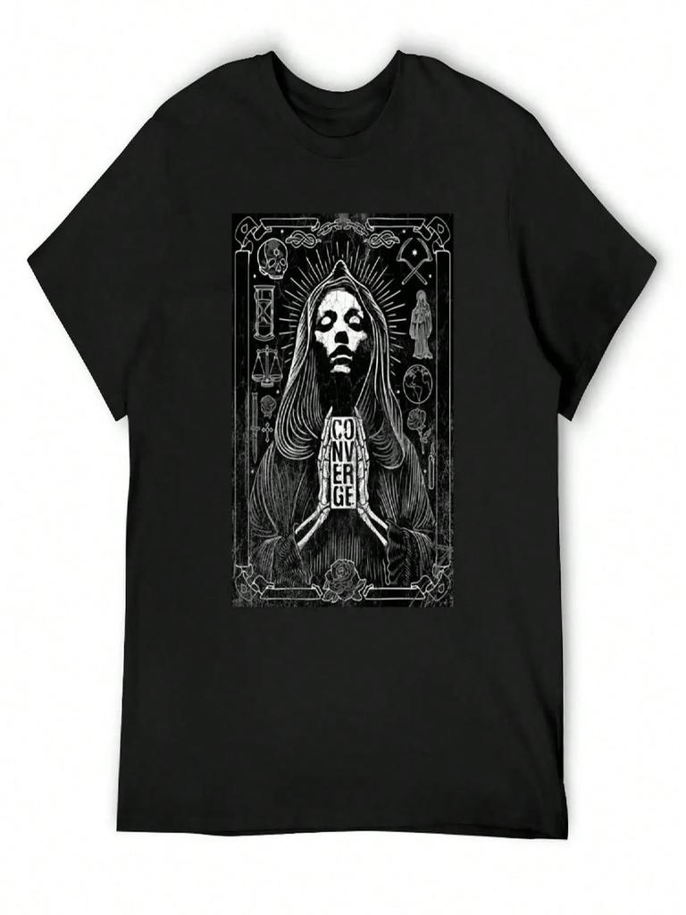 Converge Merch T-Shirt Shirts Graphic Tee Summer Top Clothing unisex T Shirts