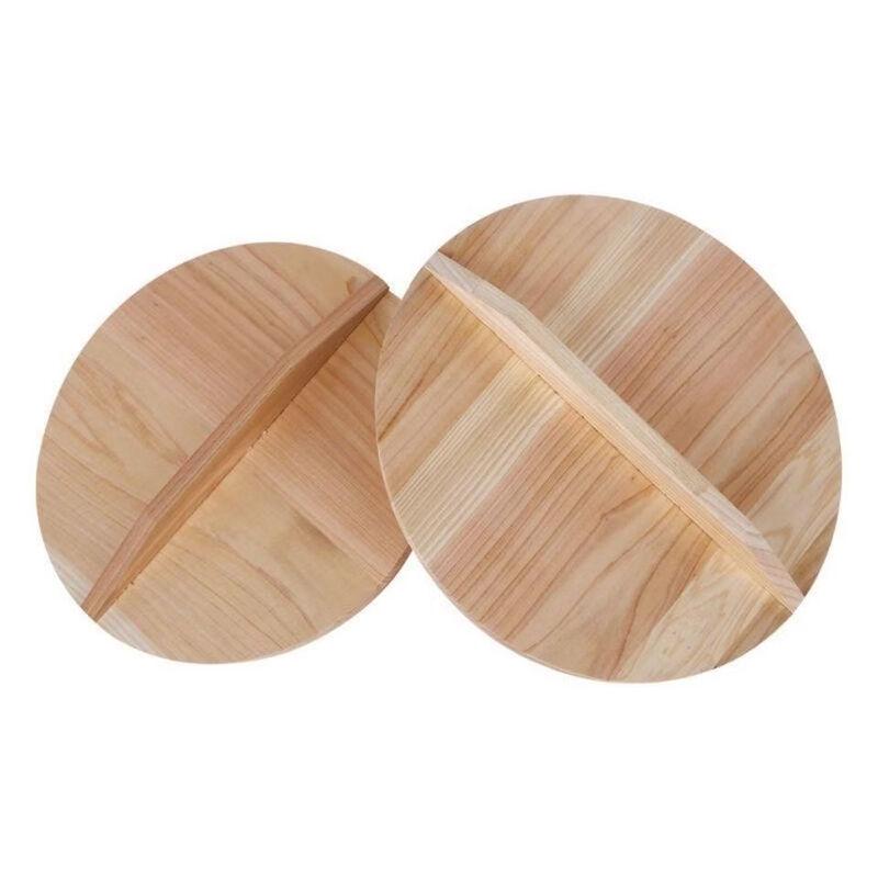 Yi Ceng Traditional Fir Wood Pot Lid