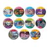 SK SK8 Trading Yurukoma Holographic Badge Box of 11