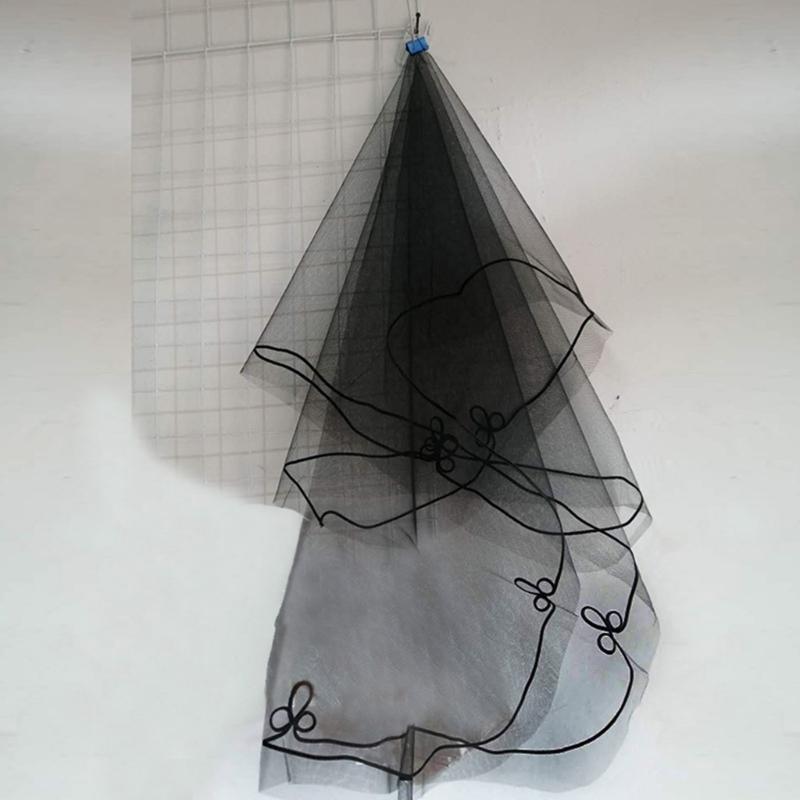 Свадебный тюль белый бежевый черный красный свадебные фаты элегантные женские аксессуары длинная женская фата для регистрации брака