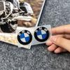2Pcs 25mm 40mm 55mm 60mm Car Remote Key Emblem Sticker Car Wheel Hub Cap Center Sticker For BMW M Power I3 F15 F16 G20 E34 E36 GNTYA1