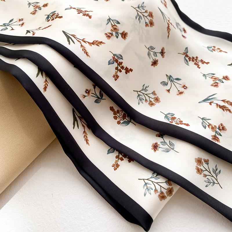 Узкий шейный платок, длинные волосы, ленты, шарфы, женские модные повязки на голову, шейные шарфы 13x110 см