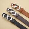 Новый Звездный Унисекс Ретро Кожаный Ремень - Модный Тренд для Молодых Мужчин и Женщин