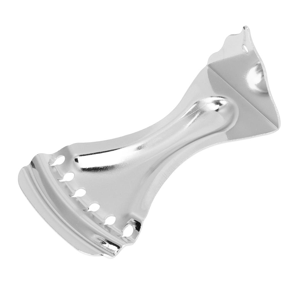 Guitar Tailpiece 6 String Bridge Alloy Easy Tuning Instrument Accessory for Maintenance Silver