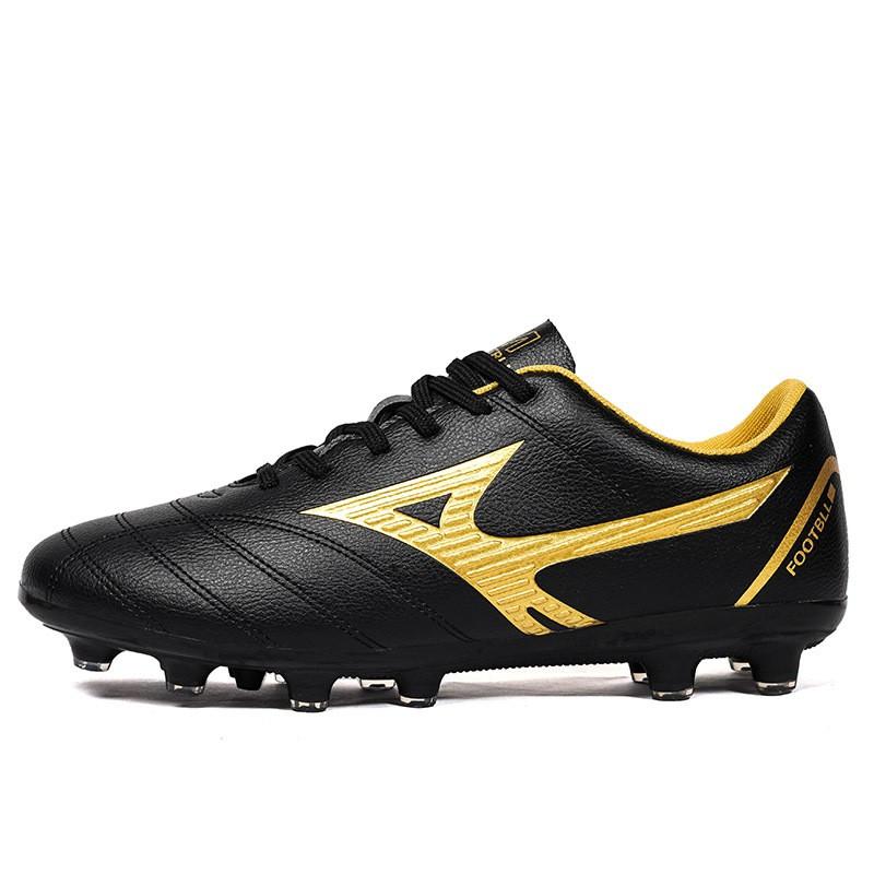 Mens Youth Soccer Cleats Turf Grass Field Training Match Low-Cut Breathable Mesh Football Shoes