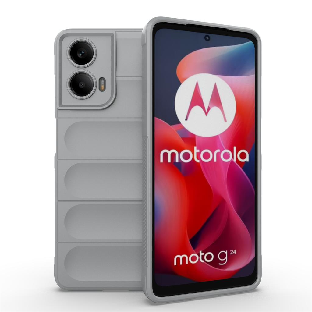 For Motorola Moto G24 4G/E14 4G Case Anti-Drop Soft TPU Rugged Phone Back Cover