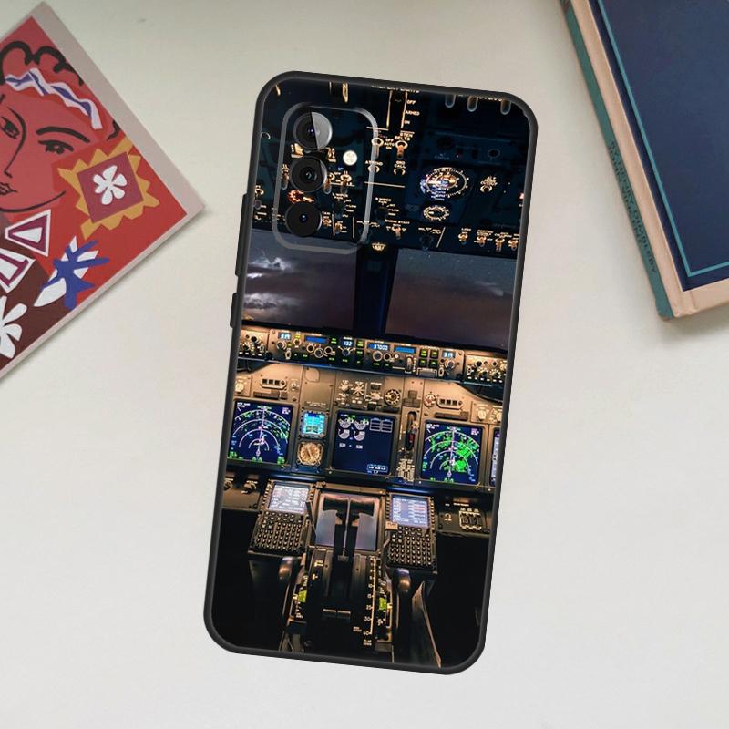 Flight Instruments Case For Samsung Galaxy A06 A16 A26 A36 A56 A55 A35 A15 A53 A32 A52 A33 A13 A14 A34 A54 A17