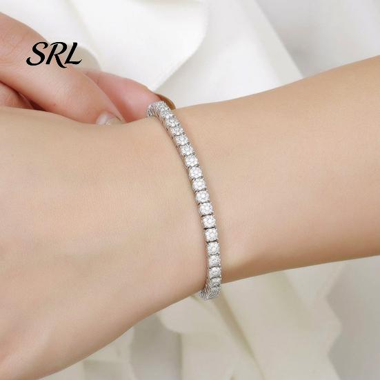 Sophisticated Wrist Ornament Faux Crystal Bracelet for Women, Silver/Golden Rhinestone Bangle Bracelet, Sparkling Adjustable Alloy Jewelry Plated