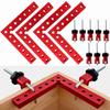 3/6/12/16Pcs Auxiliary Fixture Corner Clamp Fixing Clip Positioning Squares  Panel Clamping