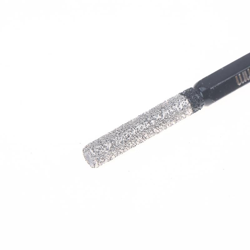 2Pcs 5-12Mm Vacuum Brazed Dry Drill Bit Set - Dual-Purpose Dry/Wet Use For Porcelain/Granite/Tile/Marble