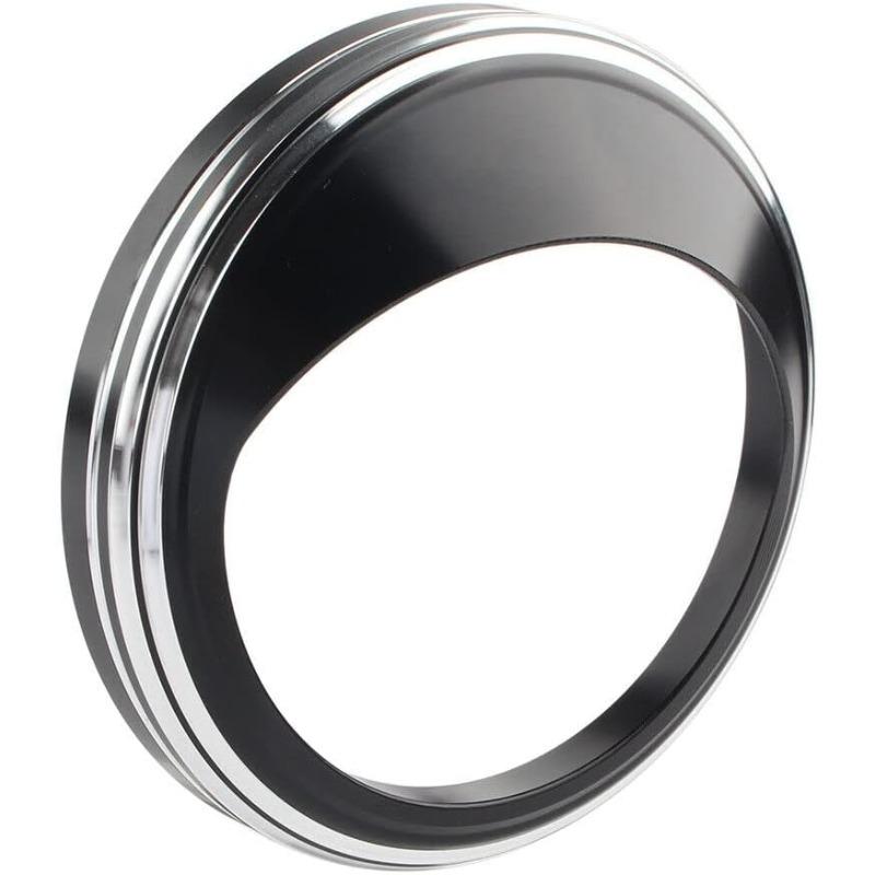 5" Tank-Mounted Speedometer Gauge Bezel Cover Trim Ring for most Harley Road King Electra Glide Dyna Softail Touring 1968-2019