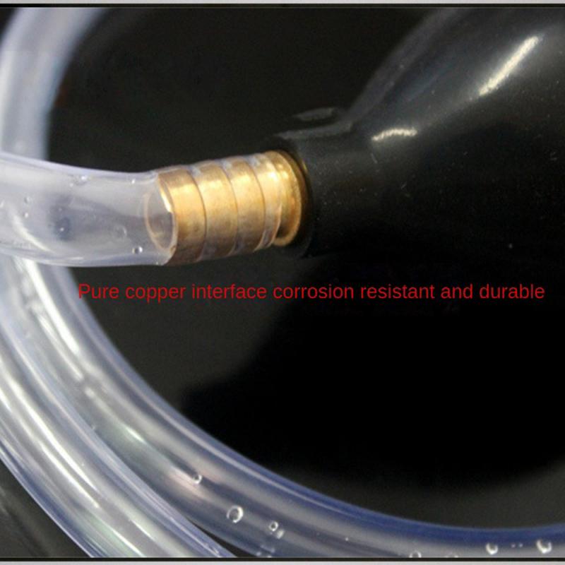 Автомобильная масляная труба для извлечения прозрачного ПВХ, ручной всасывающий сифон, водяной, бензиновый, топливный, газовый, дизельный, бензиновый насос, автомобильные аксессуары