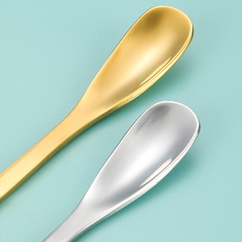 Ложка из нержавеющей стали для кофе, мороженого, десерта, чая, ложка для размешивания, для пикника, кухонные принадлежности, барные инструменты, ложка с длинной ручкой