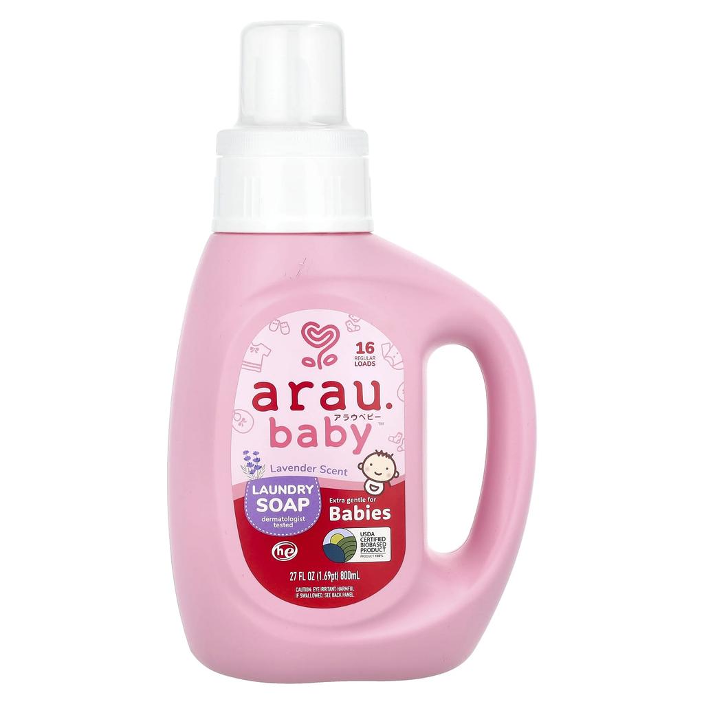 Arau.Baby, Laundry Soap, Lavender, 800Ml(27Fl Oz)