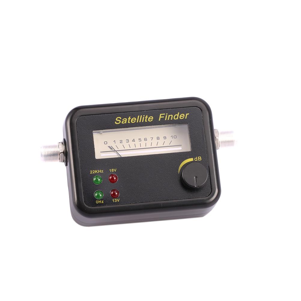 Plastic Black Mini Digital Lcd Display Satellite Signal Finder Meter Tester