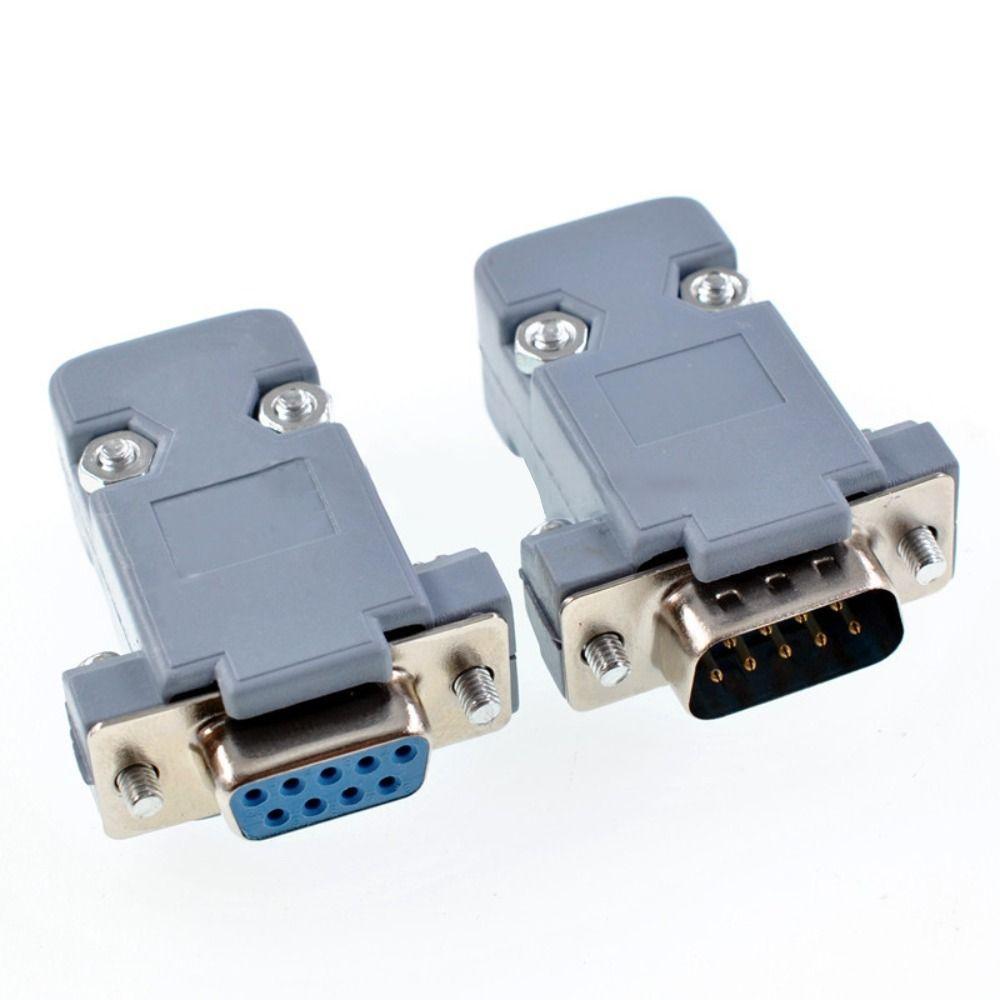 RS232 Serial 9 Pin Jack Socket 485 COM Port Female Male Port Socket Cable Wire