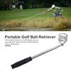 Golf Ball Retriever Stainless Steel Telescopic Ball Retriever Tool for Water Bushes Ball Pickup Tool Golf Accessories