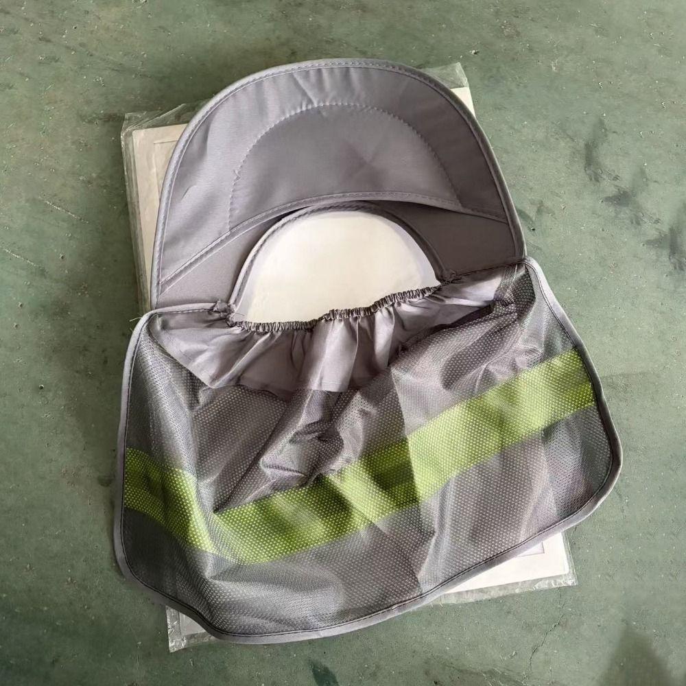 UV Protection Hard Hat Sun Shield Mesh Mesh Neck Sun Shield for Outdoor Working