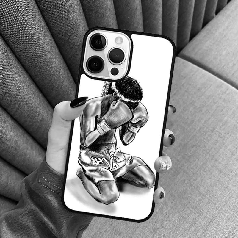 Чехол для телефона Kickboxing Fight Muay Thai для iPhone 17 Air 16 16e 15 13 14 Pro Max 11 12 Plus 2022 MAX Защитный чехол coque