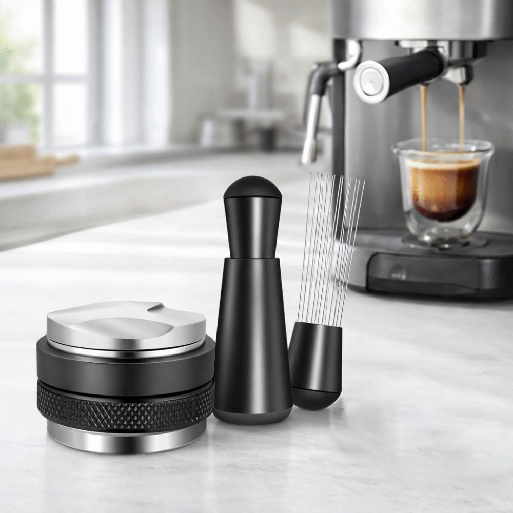 51/53/58 MM Espresso Accessories Kit Stainless Steel Base Coffee Distributor  Coffee Preparation