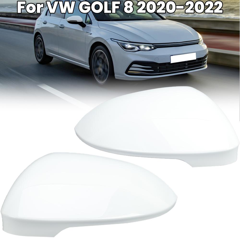 1 пара накладок на зеркала заднего вида для VW GOLF 8 MK8 - Без отверстия для ассистента смены полосы, накладка на боковое зеркало, автоаксессуары