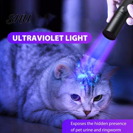 Multi-purpose UV Torch 20W Portable 365nm Flashlight USB Rechargeable Resin Curing Dry Long Battery Life Glue Pet Urine Detection Handheld Ultraviolet