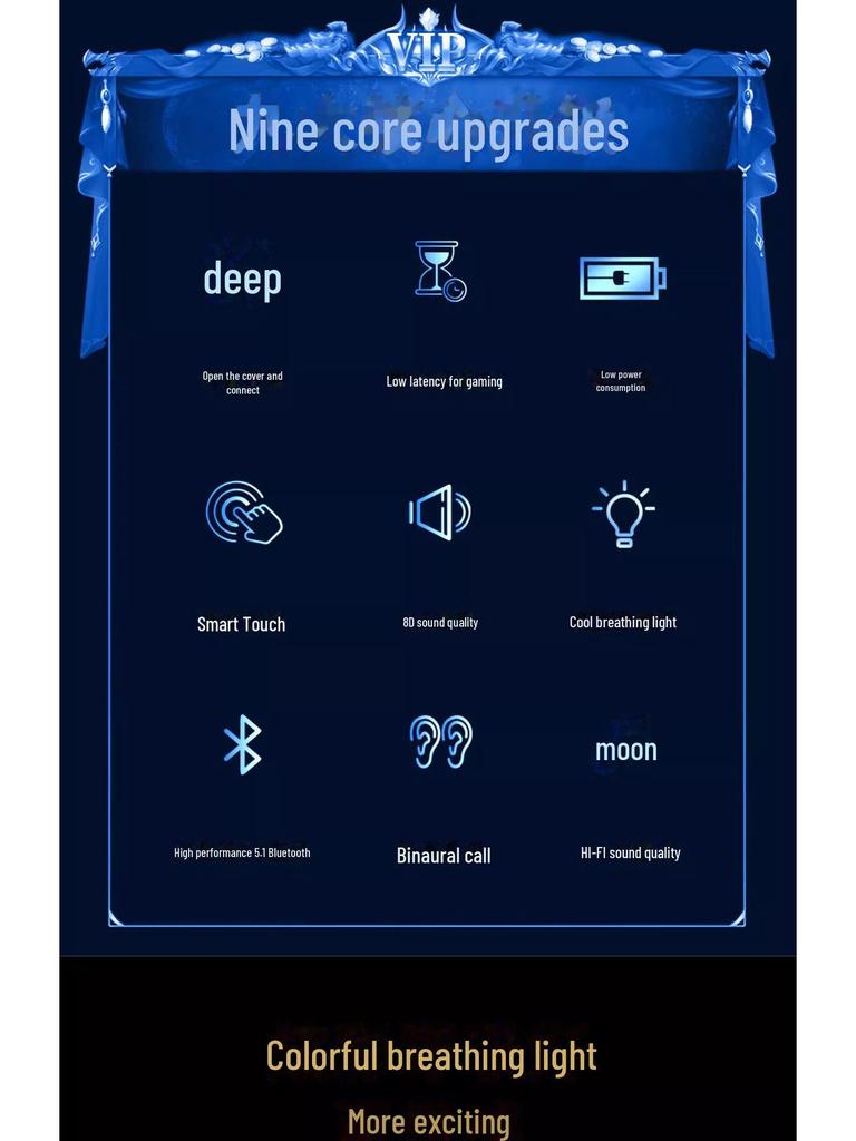 Pro60 True Wireless Bluetooth спортивные наушники – высокое качество звука, водонепроницаемые, внутриканальные, бинауральные универсальные наушники