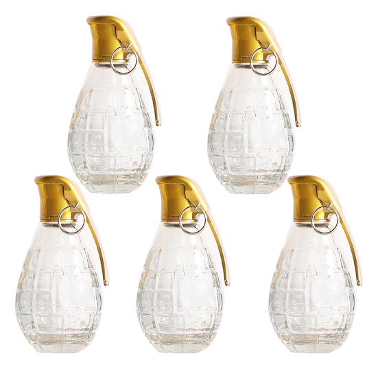 Графин для виски 120 мл, маленькая стеклянная бутылка для виски для бурбона, бренди, ликера, рома, прозрачного напитка, подарок для мужчины, папы, мужа